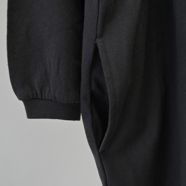 【25FW】ギャザーワンピース / チャコールグレー