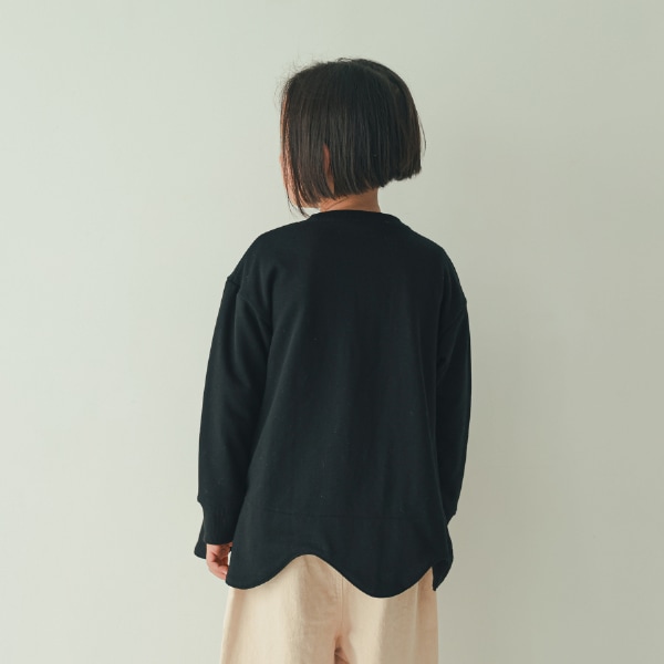 【25FW】おばけ トレーナー / ブラック