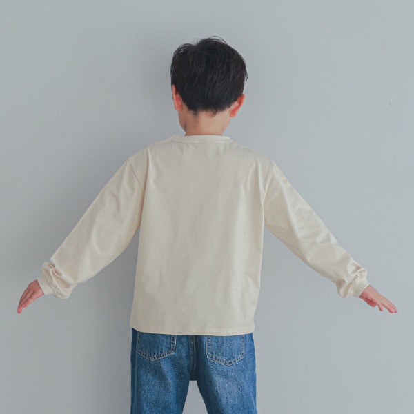 【25FW】ベーシック ロングTシャツ / サンド
