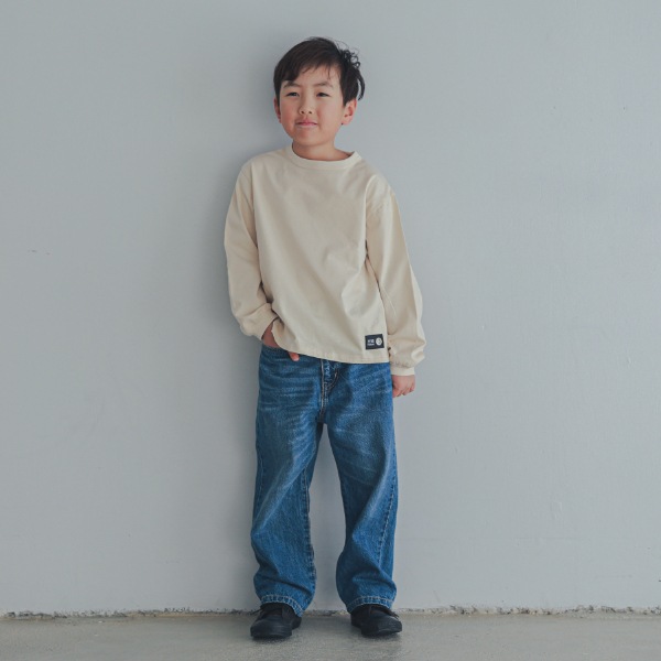 【25FW】ベーシック ロングTシャツ / サンド
