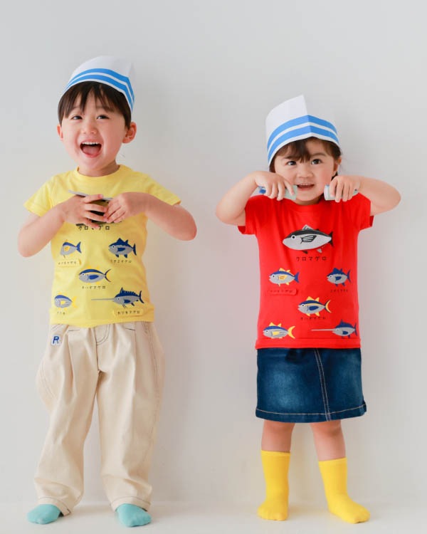 【26PS】いろいろマグロＴシャツ / レッド