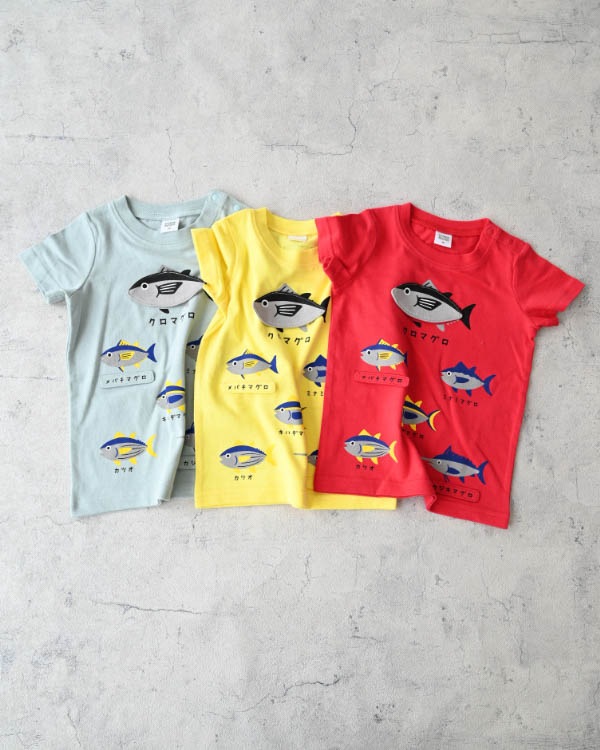 【26PS】いろいろマグロＴシャツ / レッド