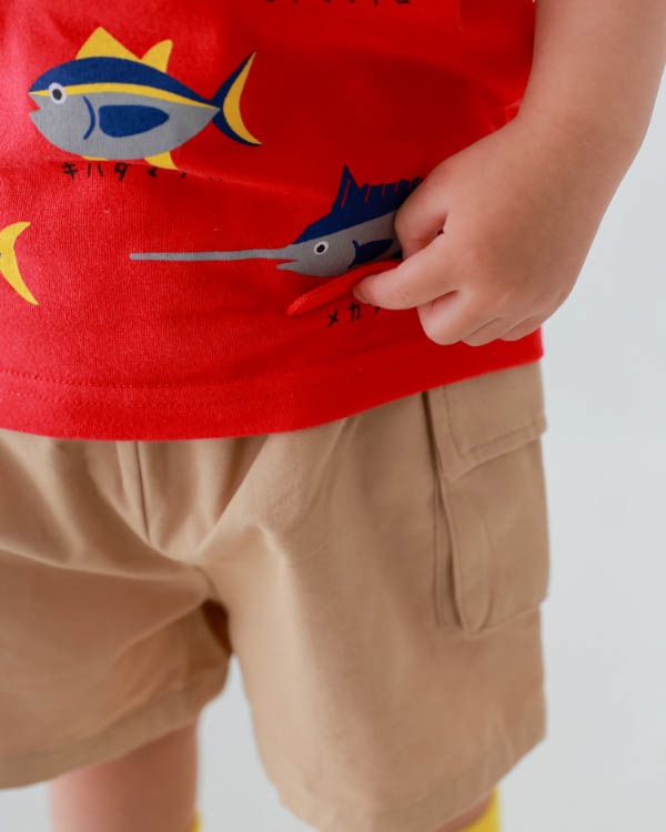 【26PS】いろいろマグロＴシャツ / レッド