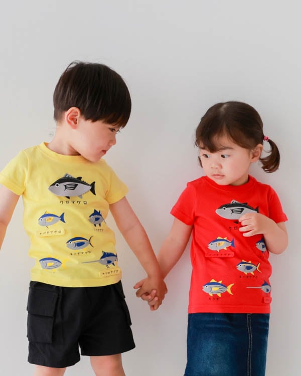 【26PS】いろいろマグロＴシャツ / レッド