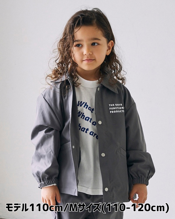 【ジェネレーター】コーチジャケット / チャコールグレー