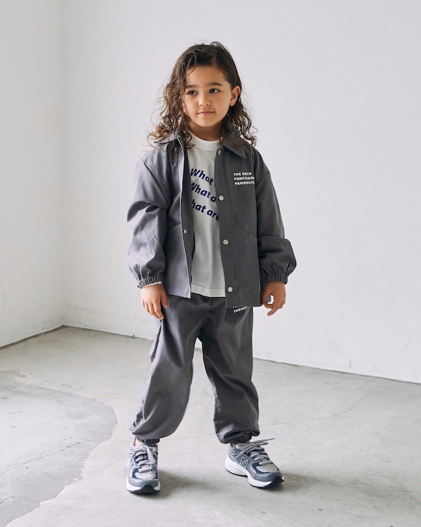 【ジェネレーター】コーチジャケット / チャコールグレー