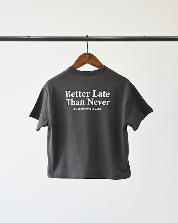 【ジェネレーター】Better Tシャツ / チャコールグレー