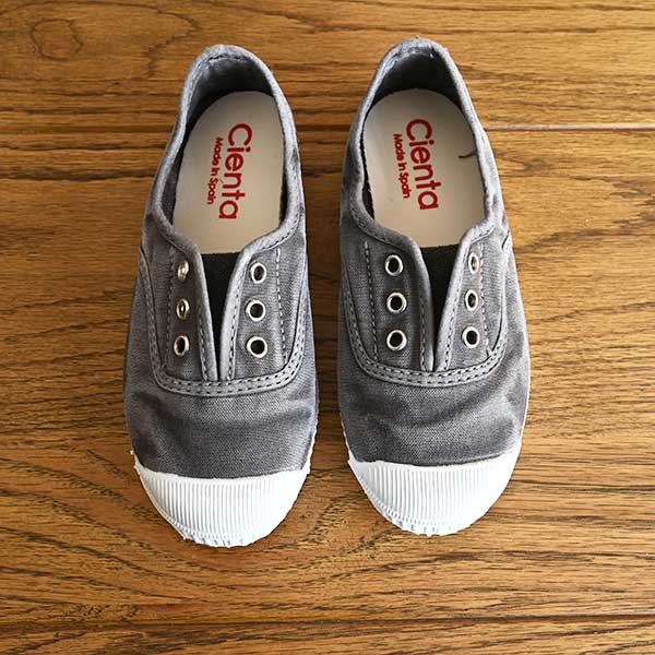 【定番】デッキシューズ / グレー｜CIENTA（シエンタ）