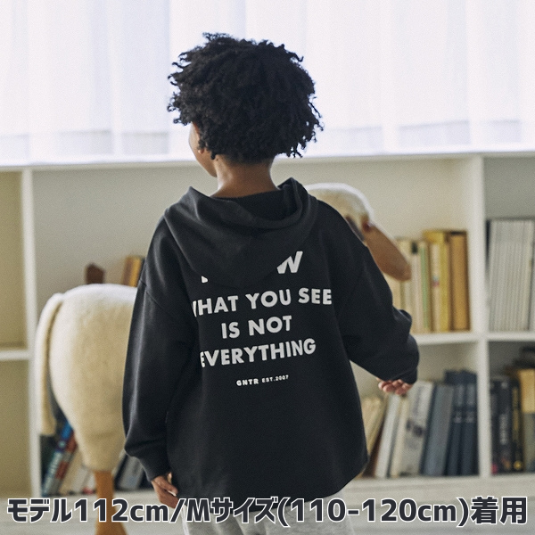 【25FW】KNOW パーカー / ブラック