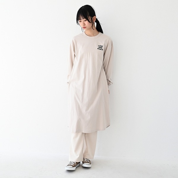 【25FW】HEART ワンピース / サンド