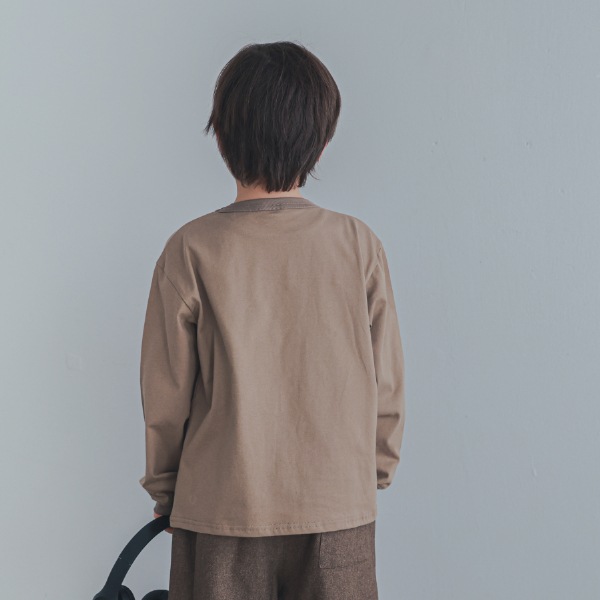 【25FW】ベーシック ロングTシャツ / ベージュ