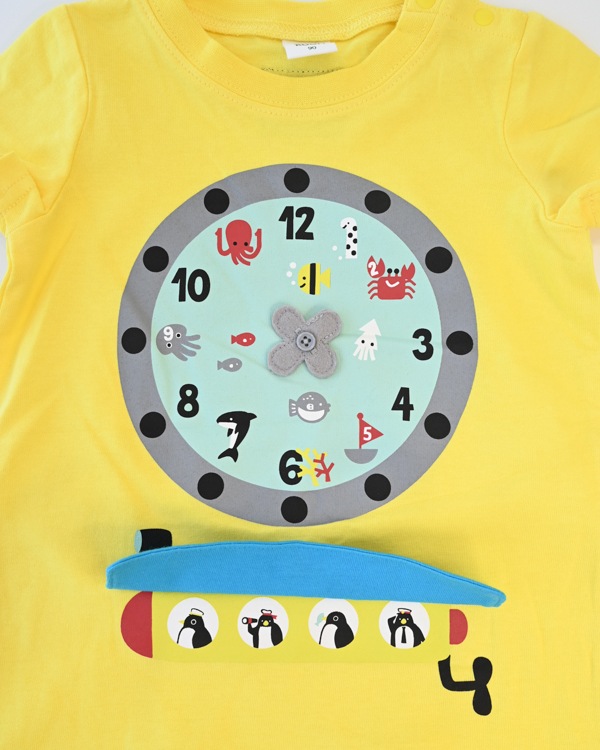 【チークルーム】サブマリン水族館 Tシャツ / イエロー