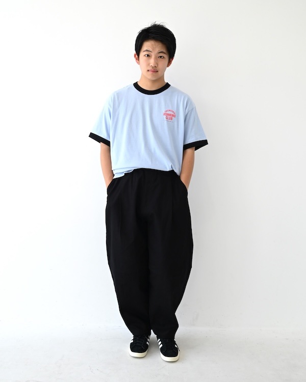 【フォブ】RUNNING CLUB Tシャツ / サックス