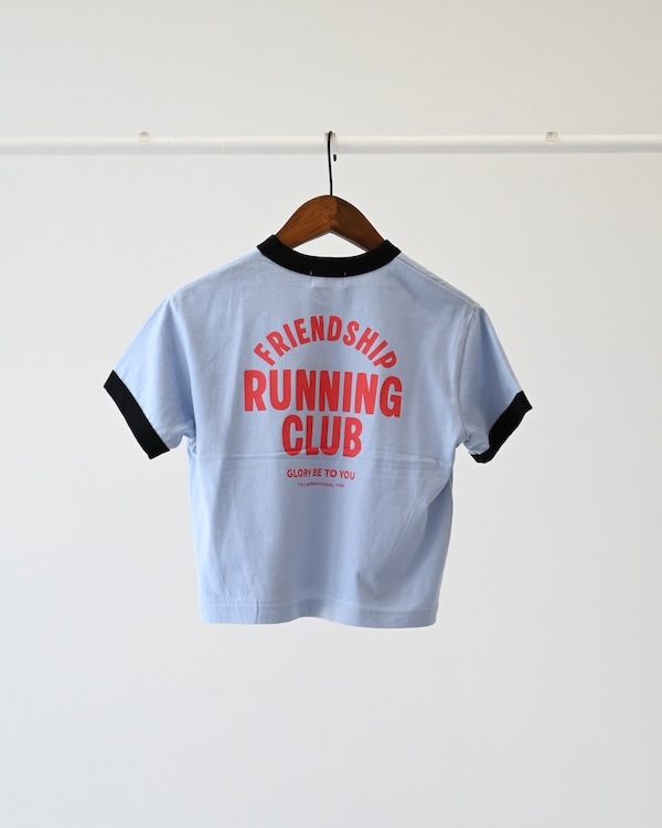 【フォブ】RUNNING CLUB Tシャツ / サックス