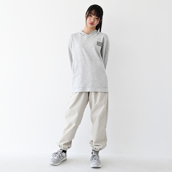 【25FW】KNOW パーカー / 杢グレー