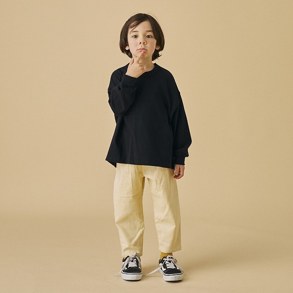 【25FW】PLAIN L/S Tシャツ / ブラック
