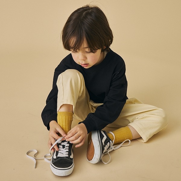 【25FW】PLAIN L/S Tシャツ / ブラック