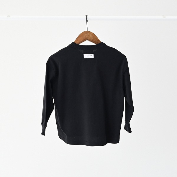 【25FW】PLAIN L/S Tシャツ / ブラック