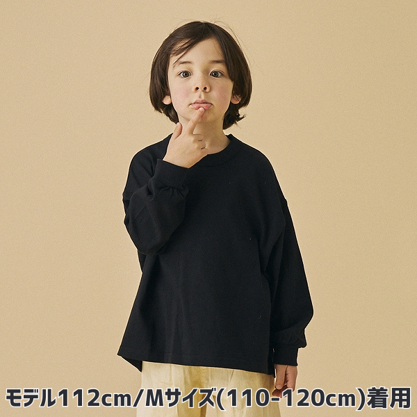 【25FW】PLAIN L/S Tシャツ / ブラック