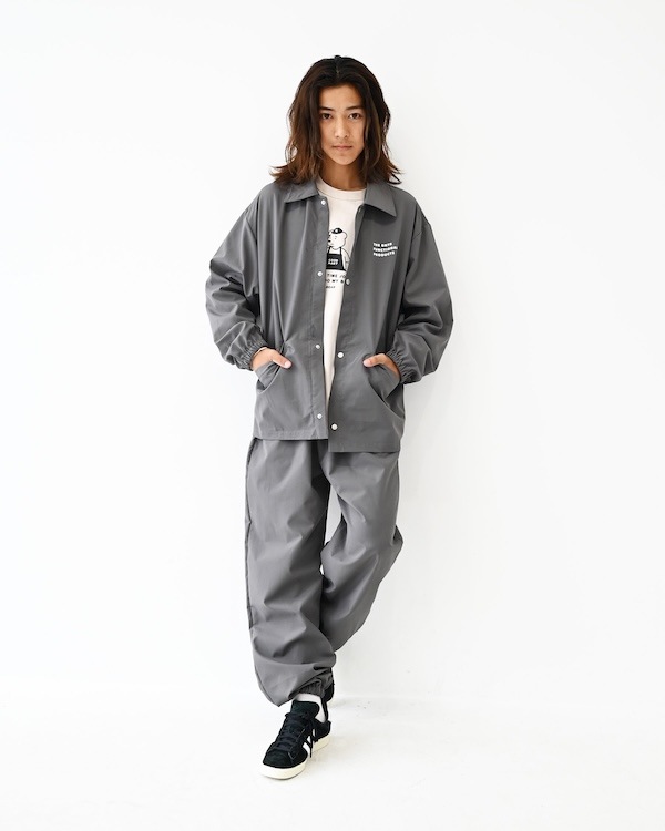 【26PS】コーチジャケット / チャコールグレー