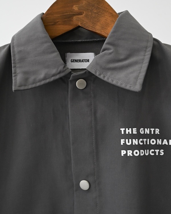 【26PS】コーチジャケット / チャコールグレー