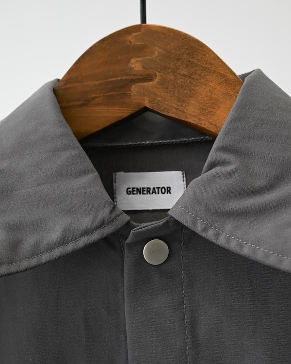 【26PS】コーチジャケット / チャコールグレー