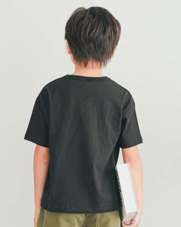 【ゼロスタンダード】BROOK WOOD MARKET Tシャツ / ブラック
