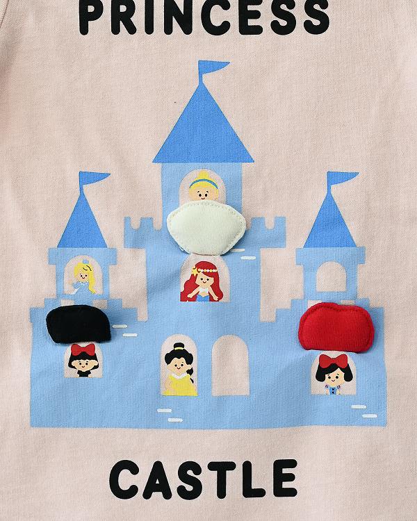 【チークルーム】プリンセス Tシャツ / ピンク  