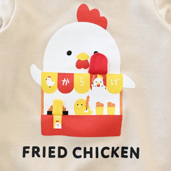 【25FW】からあげ トレーナー / アイボリー