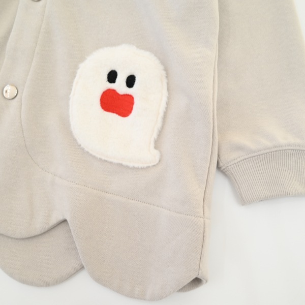 【25FW】おばけ型 カーディガン / グレー