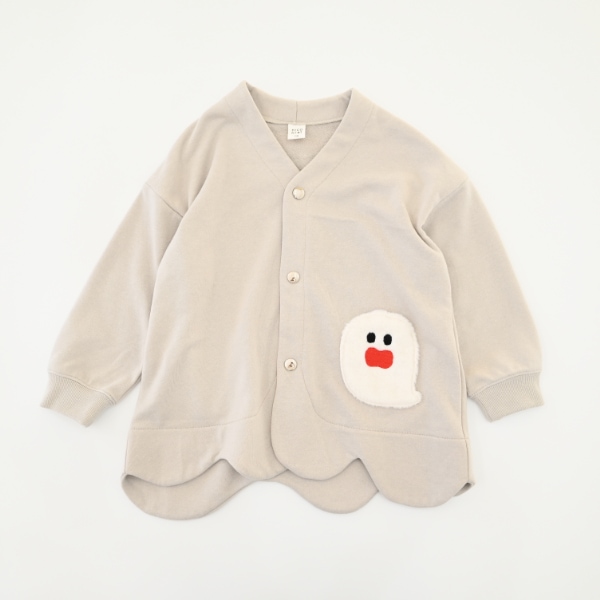 【25FW】おばけ型 カーディガン / グレー