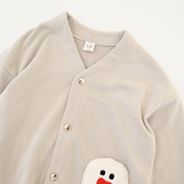 【25FW】おばけ型 カーディガン / グレー