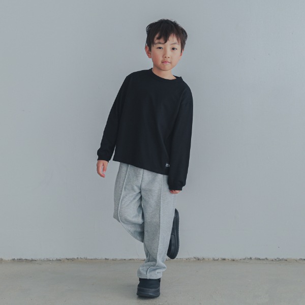 【25FW】ベーシック ロングTシャツ / ブラック