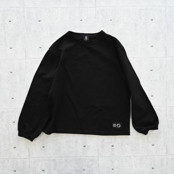 【25FW】ベーシック ロングTシャツ / ブラック