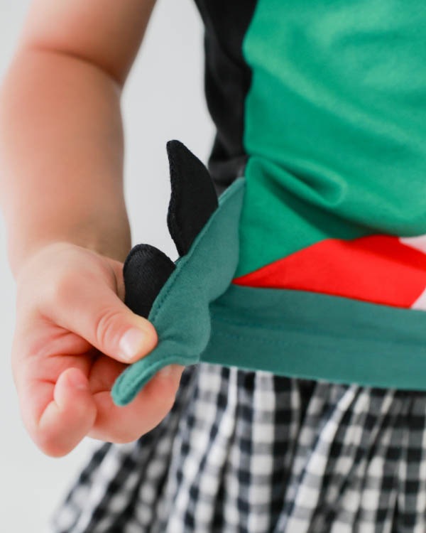 【チークルーム】恐竜歯磨きＴシャツ / ブラック