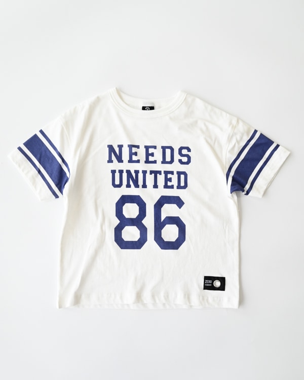【ゼロスタンダード】NEEDS UNITED 86 Tシャツ / オフホワイト