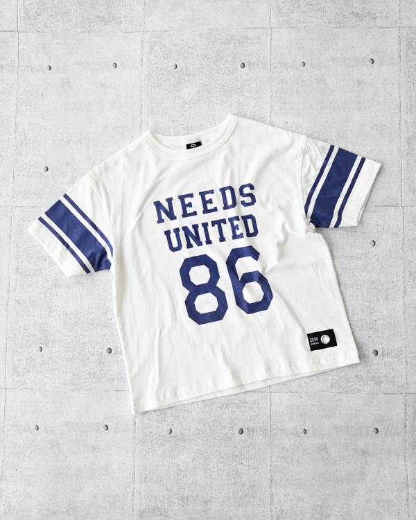 【ゼロスタンダード】NEEDS UNITED 86 Tシャツ / オフホワイト