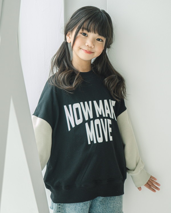 【ジーンズベー】NOW MAKE トレーナー / ブラック