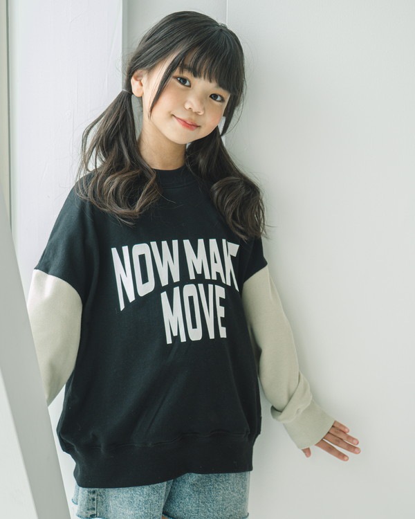 【ジーンズベー】NOW MAKE トレーナー / ブラック