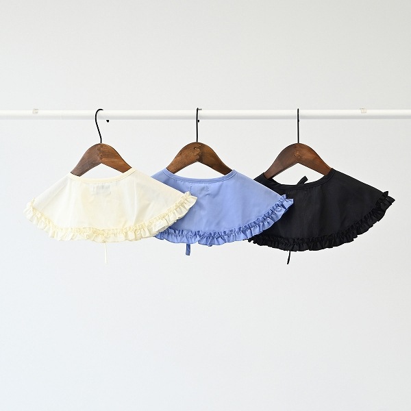 【25FW】付けえり / ブラック