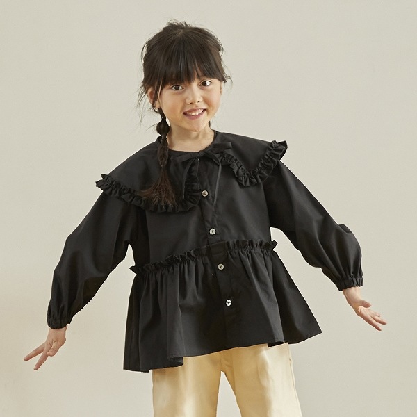 【25FW】付けえり / ブラック