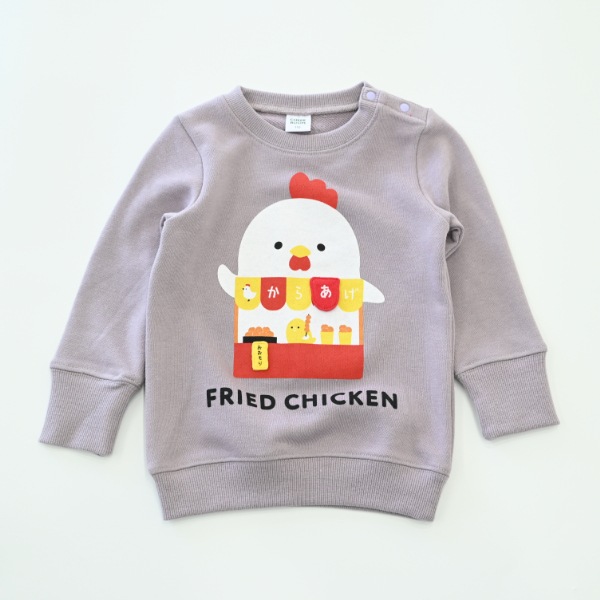 【25FW】からあげ トレーナー / ラベンダー