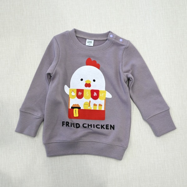 【25FW】からあげ トレーナー / ラベンダー