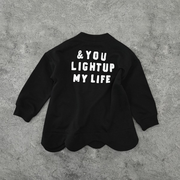 【25FW】おばけ型 カーディガン / ブラック