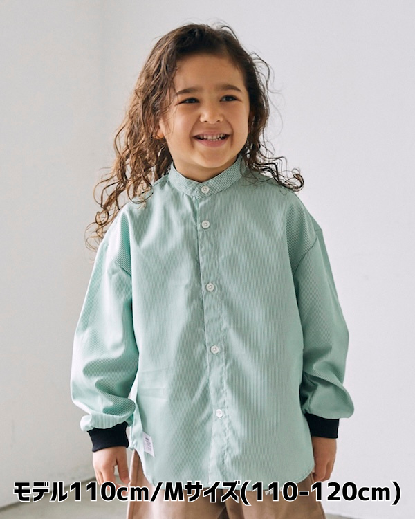 【26PS】ストライプシャツ / グリーン