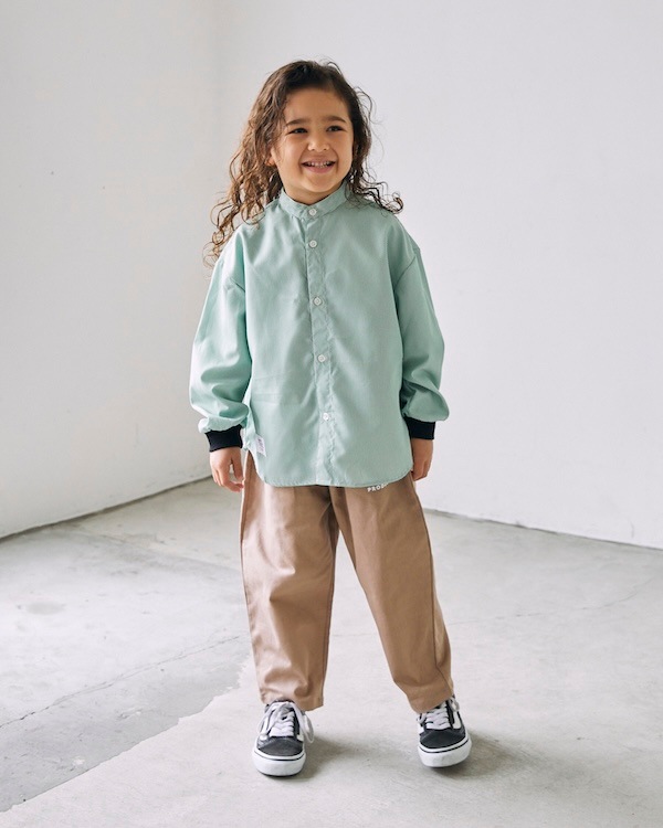 【26PS】ストライプシャツ / グリーン