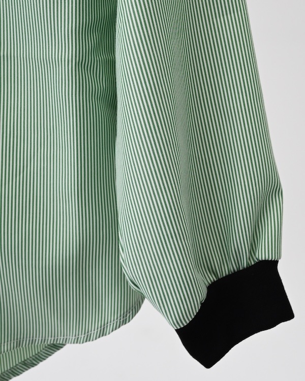 【26PS】ストライプシャツ / グリーン