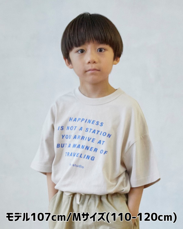 【26PS】HAPPINESS Tシャツ / サンド