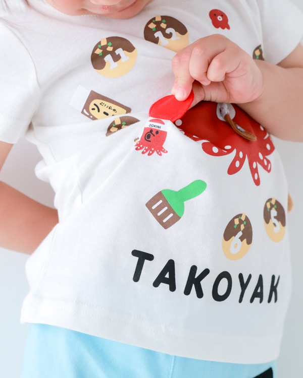【26SS】たこ焼き時計 Tシャツ / オフホワイト