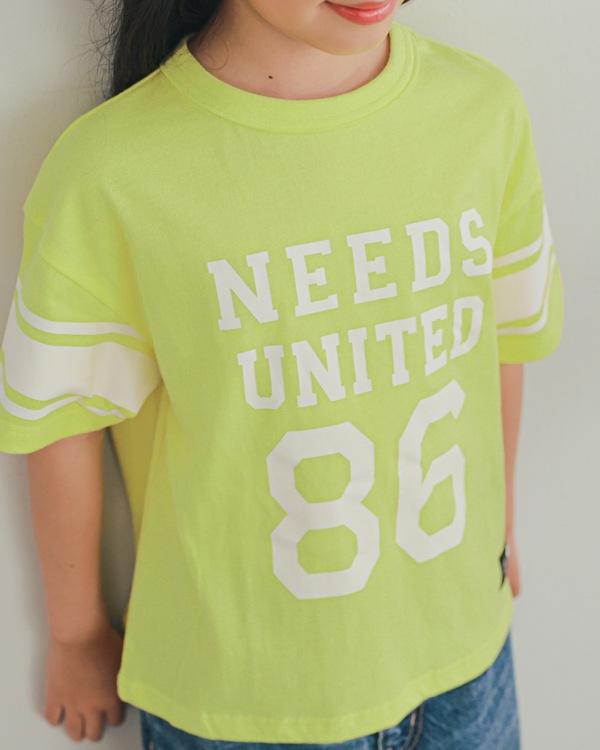 【ゼロスタンダード】NEEDS UNITED 86 Tシャツ / ライトグリーン